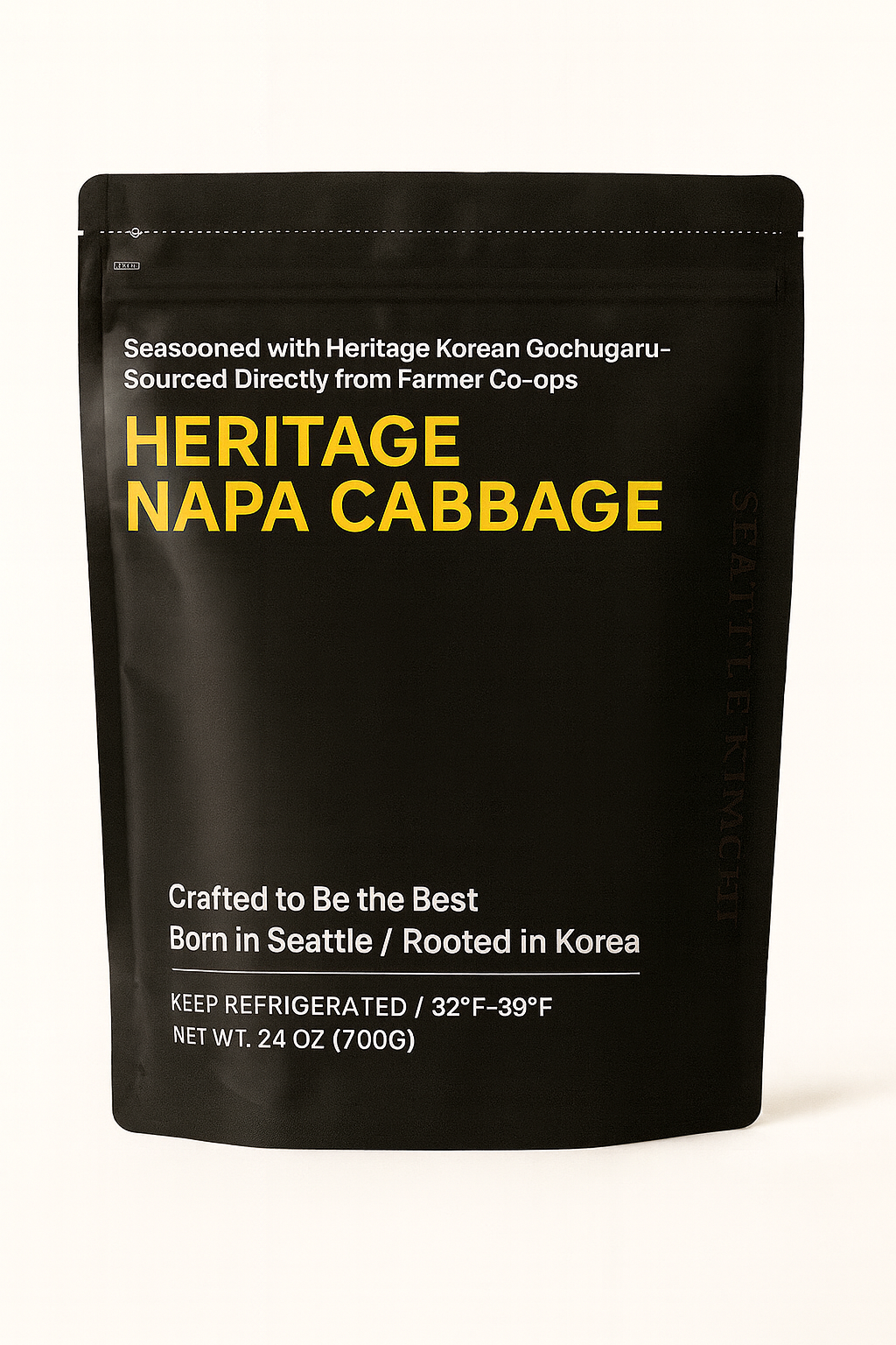 Seattle Kimchi | Heritage Napa Cabbage Kimchi | Premium Korean Kimchi