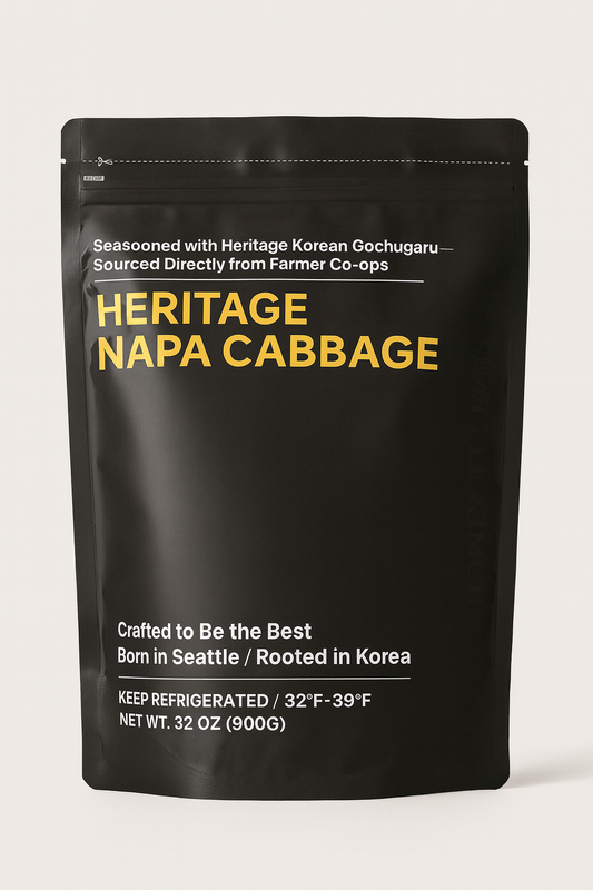 Heritage Napa Cabbage Kimchi - 24oz (700g)
